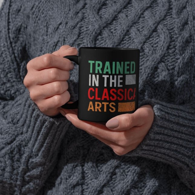 Trained in the Classical Arts Manual Transmission Coffee Mug (Creator Uploaded)