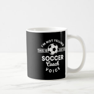Trainer Coaching Soccer Coach Mum Dad Voice Coffee Mug