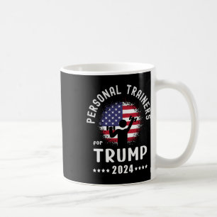 Trainers For Trump 2024 American Flag Vote Trump Coffee Mug