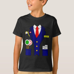 Trainführer Schaffner Train Train Driver Carnival  T-Shirt