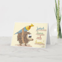 Training card - lovingly hand-drawn