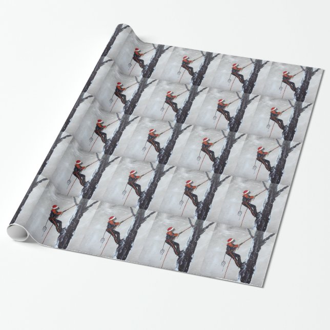 Training for the task ahead wrapping paper (Unrolled)