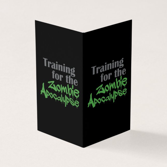Training For The Zombie Apocalypse Funny Workout (Outside)