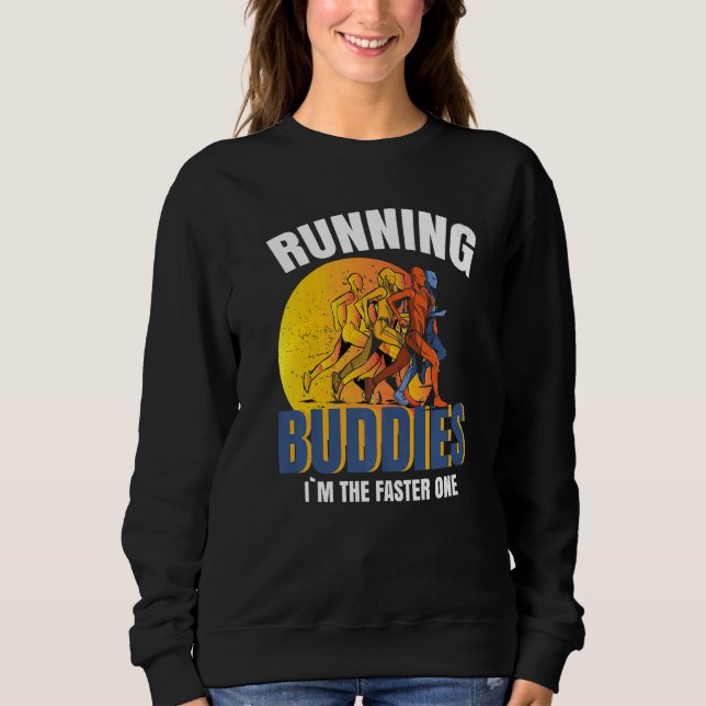 training half marathon sweatshirt (Front)