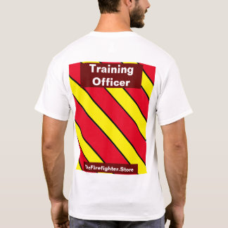Training Officer Flames Red/Yellow T-Shirt