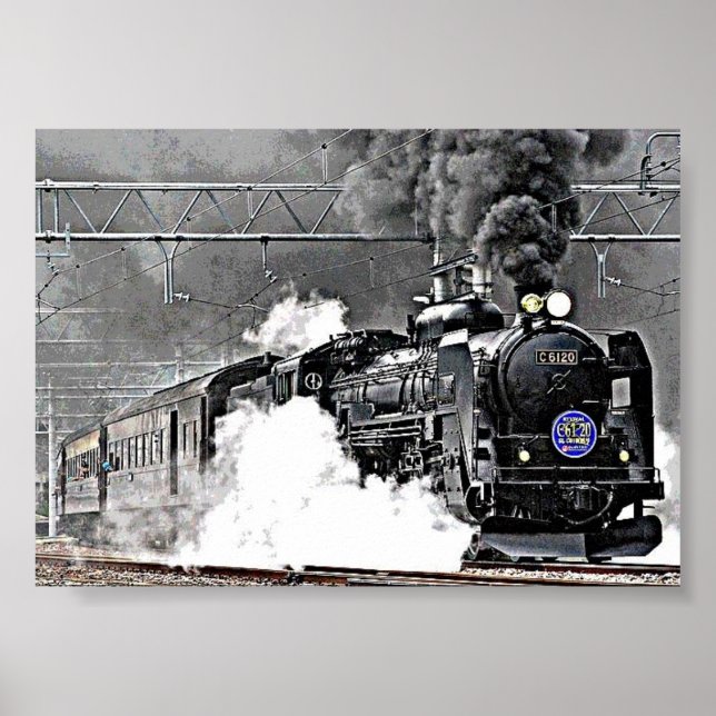 Trains Japan Rail Poster (Front)