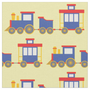 Trains Kids Cute Baby Nursery Fabric