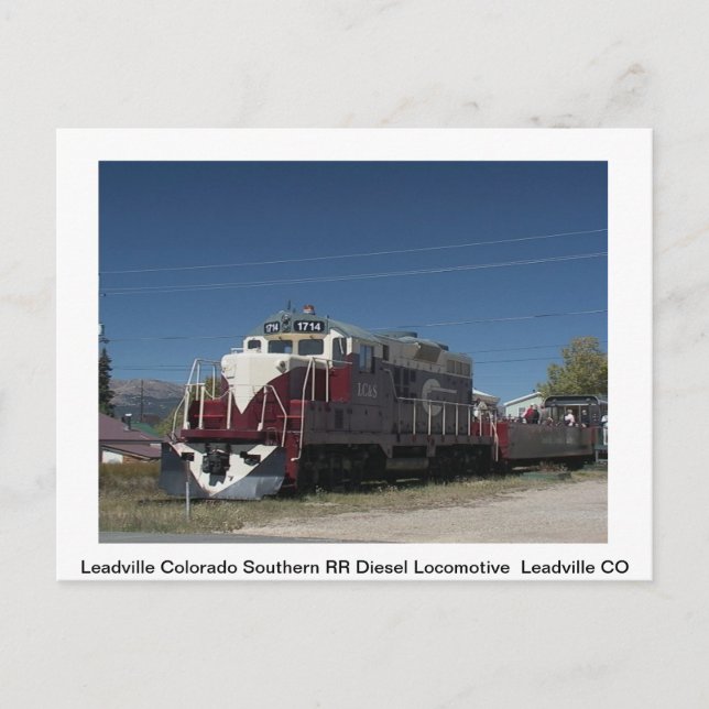 Trains Post Card (Front)