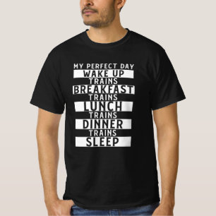 Trains Train Driver Locomotive Funny Gift Idea T-Shirt