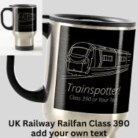 Trainspotter Class 390 Electric Railfan UK Railway