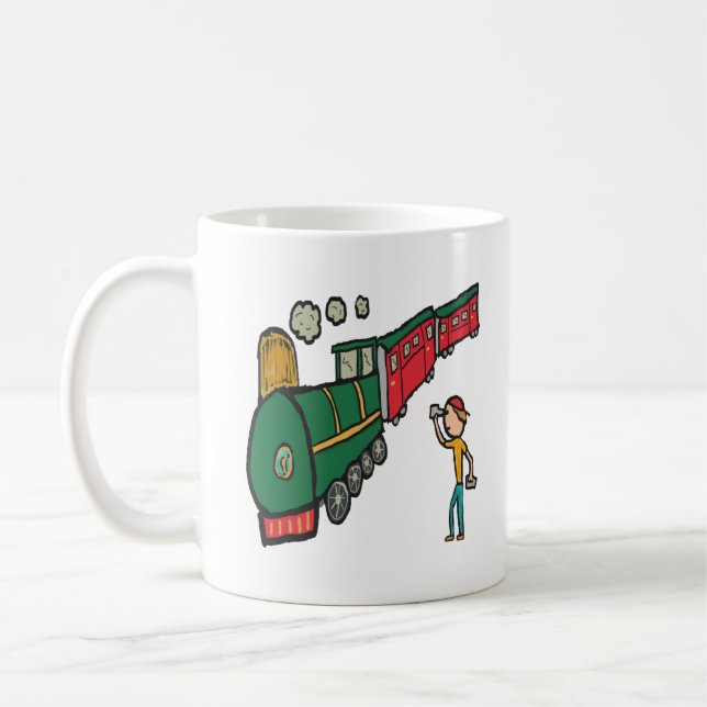 Trainspotting Coffee Mug (Left)