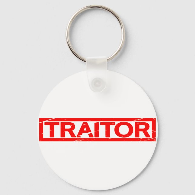 Traitor Stamp Key Ring (Front)