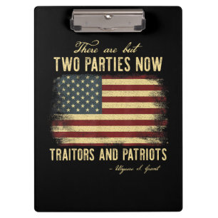 Traitors and Patriots  Clipboard