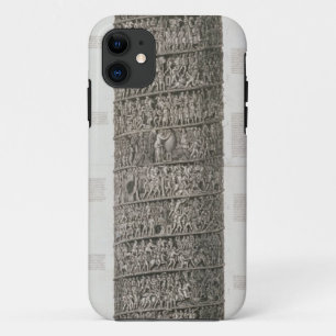 Trajan's Column (engraving) iPhone 11 Case
