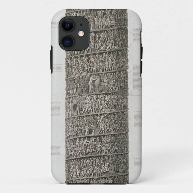 Trajan's Column (engraving) Case-Mate iPhone Case (Back)