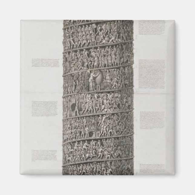 Trajan's Column (engraving) Magnet (Front)