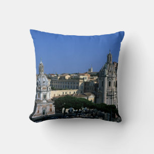 Trajan's Column  Rome Italy Cushion