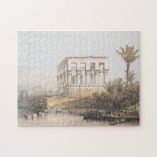 Trajan's Kiosk, hypaethral Temple at Philae Egypt Jigsaw Puzzle
