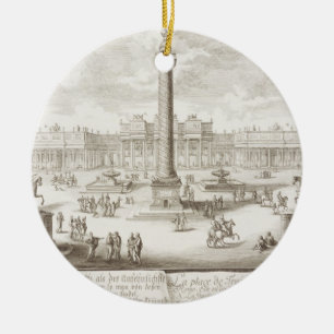 Trajan's Square Rome, from 'Entwurf einer historis Ceramic Ornament