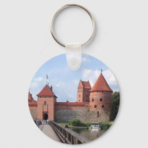 Trakai Island Castle - LITHUANIA --- Key Ring