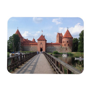 Trakai Island Castle - LITHUANIA --- Magnet