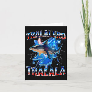 Tralalero Tralala Bootleg Brainrot Italian Brainro Card