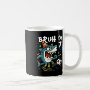 Tralalero Tralala Italian Brain Red Soccer 7th Bir Coffee Mug