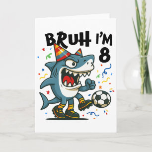 Tralalero Tralala Italian Brainrot Boy Soccer 8th Card