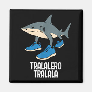 Tralalero Tralala Italian Brainrot Funny Meme Magnet