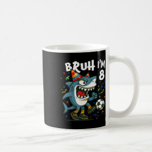 Tralalero Tralala Italian Brainrot Soccer 8th Birt Coffee Mug