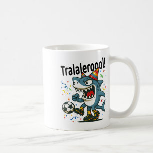 Tralalero Tralala Italian Brainrot Soccer Birthday Coffee Mug