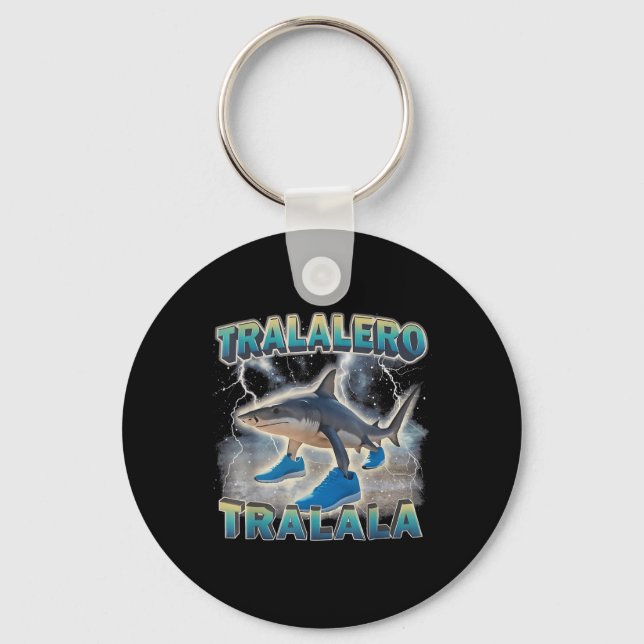 Tralalero Tralala  Key Ring (Front)