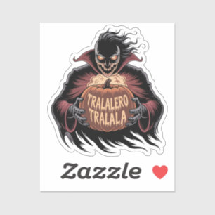 Tralalero Tralala Vampire Pumpkin Halloween