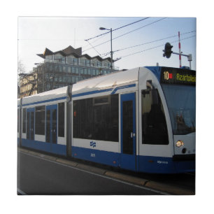 Tram Amsterdam Ceramic Tile