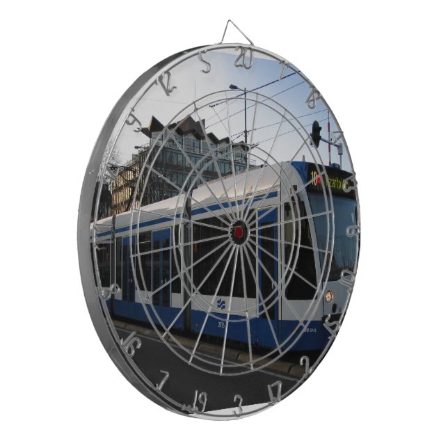 Tram Amsterdam Dartboard (Front Left)