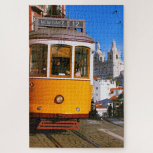 Tram in Lisbon Jigsaw Puzzle