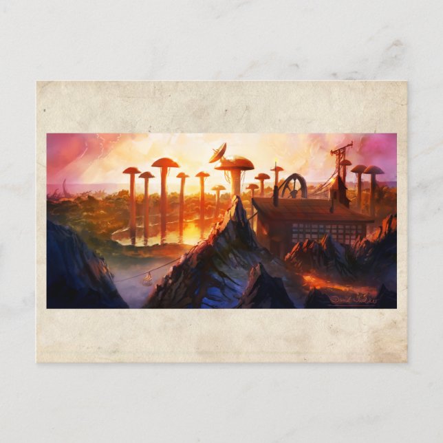 Tram Ride Vista - Postcard (Front)