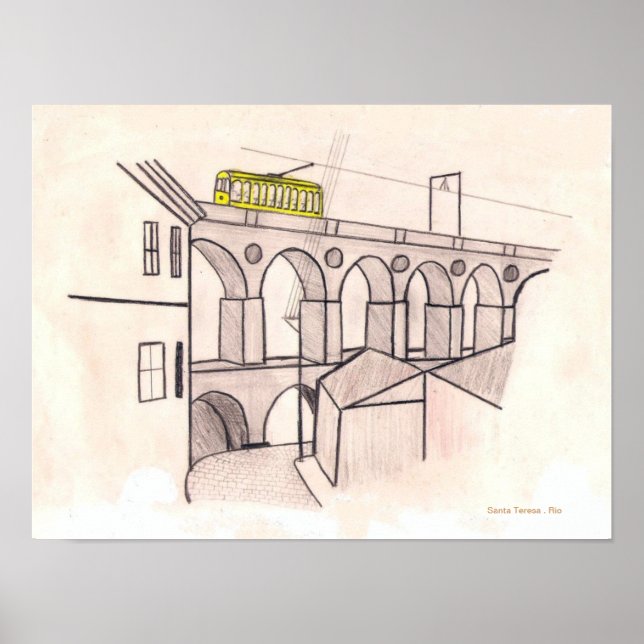 Tram to Santa Teresa Poster (Front)