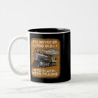 Tram Train Driver Tram Tram Tram Railway Tram Rail Two-Tone Coffee Mug