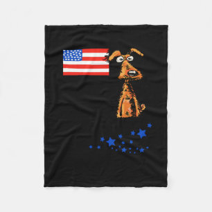 Tramp Harris Debate Funny Pets Fleece Blanket