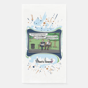 Trampoline Father’s Day Guest Napkin