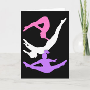 Trampoline gymanst card
