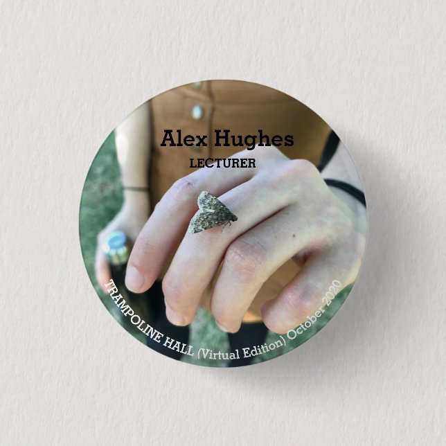 TRAMPOLINE HALL (Virtual Edition) - October 2020 3 Cm Round Badge (Front)