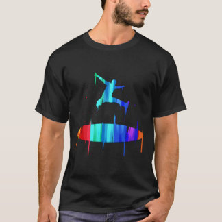 Trampoline Jumping Gymnastic Trampolinist T-Shirt