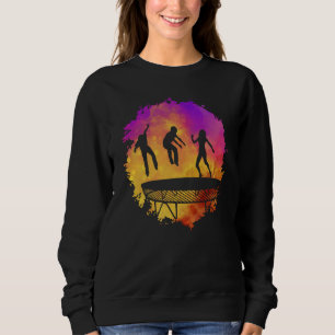 Trampoline Jumping Trampoline Gymnastics 11 Sweatshirt