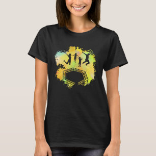 Trampoline Jumping Trampoline Gymnastics 17 T-Shirt