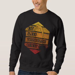 Trampoline Jumping Trampoline Gymnastics 4 Sweatshirt