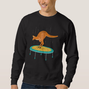Trampoline Kangaroo Wildlife Animal Australia 1 Sweatshirt