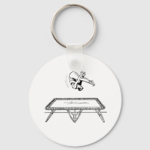 Trampoline Key Ring