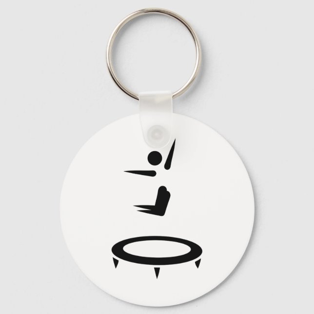 Trampoline Key Ring (Front)